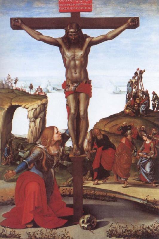 Luca Signorelli Crucifixion Sweden oil painting art